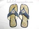 Beach summer foot wear, indonesian sandals, womens fashion shoes, high style flip flop