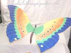 Butterfly designs, designer inspired gift, interior figurine, garden decor, crafted carvings, painted decorations