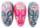 African style masks, wall art designs, indonesian modern ornaments, handcrafted gifts, wood carvings, unique decor